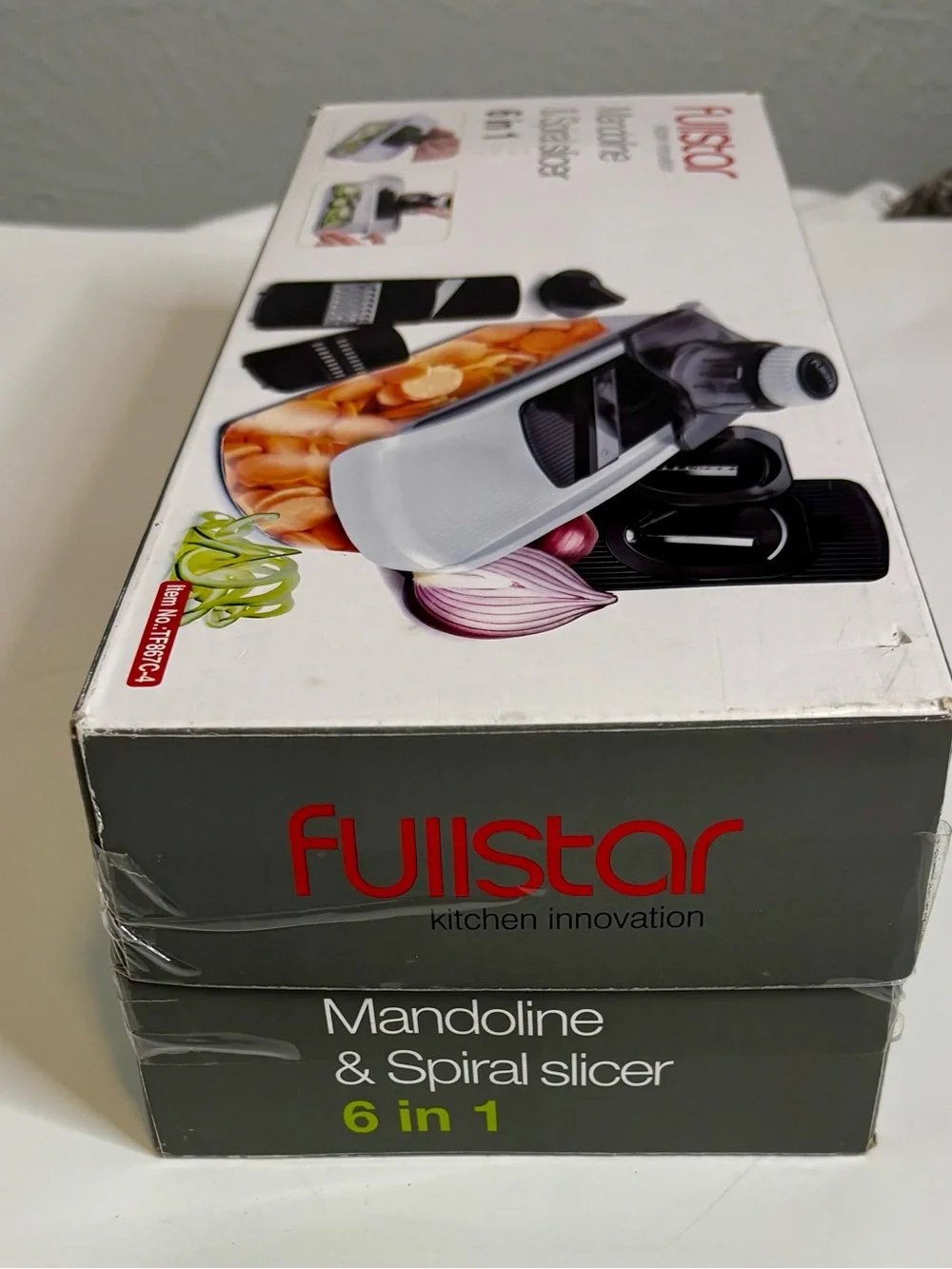 6-in-1 Mandoline & Spiral Slicer — White